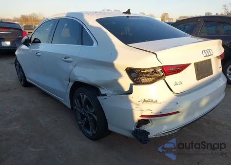 2022 Audi A3 Premium 40 Tfsi Quattro S Tronic z USA, uszkodzony, nr VIN WAUGUDGY6NA013565